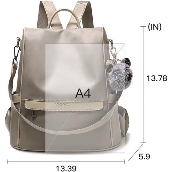 Backpack Purse for Women Anti theft Bookbag Purse Lightweight Shoulder Bag main image 3